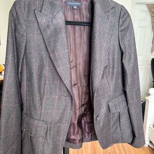 Banana Republic Brown purple Blazer